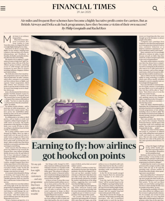 Earning to fly. Financial Times. - Tomasz Makaruk